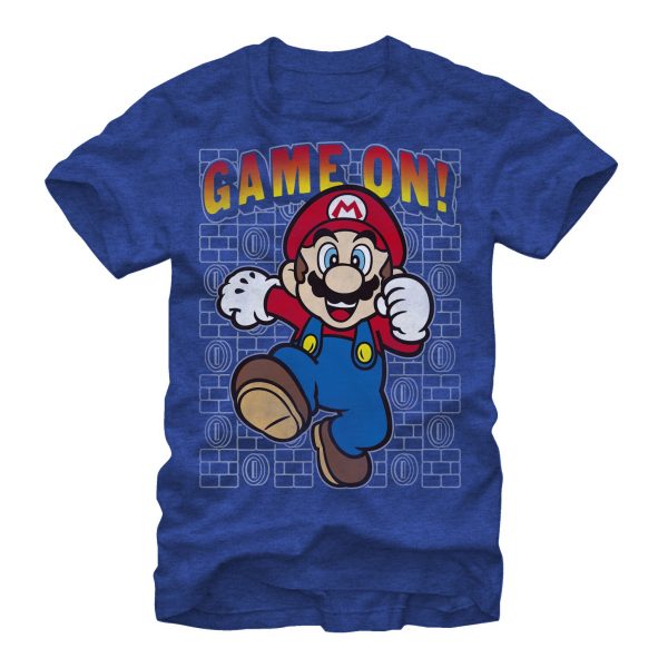 mario blue shirt