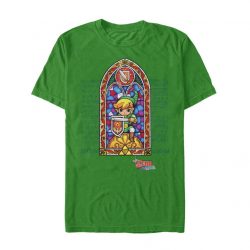 zelda stained glass shirt