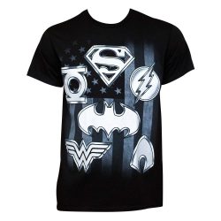 super hero logo shirts