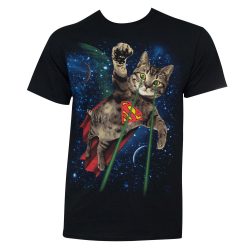 laser cat t shirt
