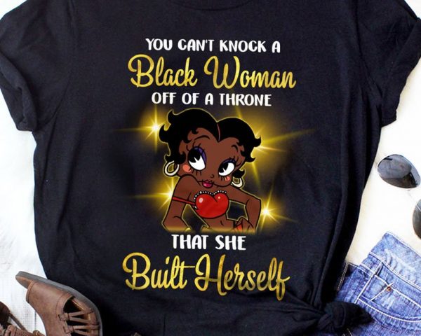 Black Queen Shirt, Afro American Shirt, Black Magic Girl Shirt, Betty Boop Shirt, Afro Woman Shirt, African American Shirt, Melanin Queen