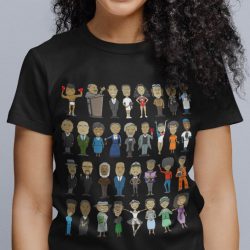 Black History Makers Shirt - African American Tops - Black Icons - Famous Faces - Gift for Black - History Teacher