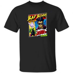 wwe bad bunny shirt Bad Bunny x Royal Rumble 2021 Special Edition T-Shirt black