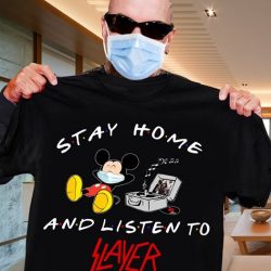 Mickey stay home Slayer - Mickey Stay Home Slayer - T-Shirt | TeeHag