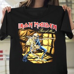 Old Skool Hooligans Iron Maiden T-Shirt - Piece of Mind - Iron Maiden Vintage Shirt Size S-5XL - Iron Maiden Eddie Shirt Unisex