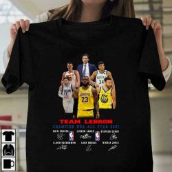 Team LeBron James Champions NBA All Star 2021 T-Shirt Unisex, LeBron James Shirt, Stephen Curry Shirt, Baseball Shirt, NBA All Star Shirt
