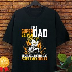 Super Saiyan dad vegeta t shirt Essential T-Shirt, super Saiyan shirt, new design shirt for man, for man, matching clothing shirt