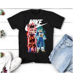 Goku And Vegeta T Shirt, Anime Fan T Shirt, Manga Lover T Shirt, Saiyan Shirt, Fan T Shirt, Otaku Gift, Teenager Gift, Dragonball Z Shirt