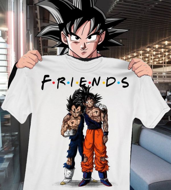 Friend Goku Vegeta shirt, Dragon Ball shirt, Super Saiyan shirt, kakarot shirt, goku, vegeta, fan dragon ball gift shirt, gift for dad