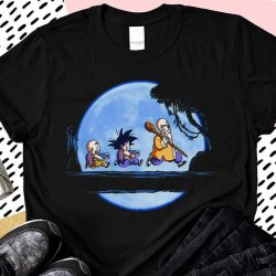 Dragon Ball Shirt, Baby Goku, Krillin, Master Roshi, Classic Anime Shirt, Gift For Him, DBZ Movies Manga Shirt, Anime Manga Lover