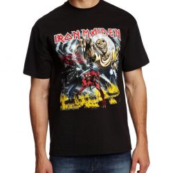 Iron Maiden Number of the Beast Heavy Metal Official Tee T-Shirt Mens Unisex
