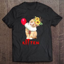 Kitten Pennywise Cat Sunflower Version