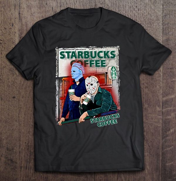 Starbucks Coffee Michael Myers And Jason Voorhees Version