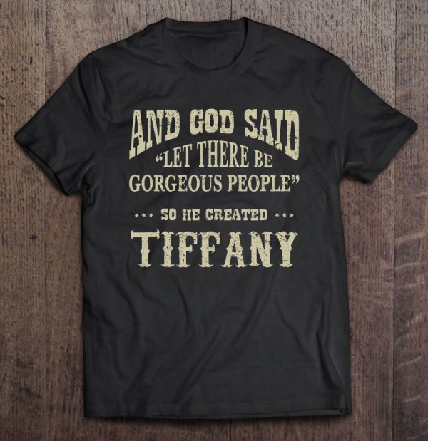 Personalized Birthday Gift For Person Named Tiffany