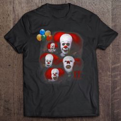 It Tv Mini Series Many Faces Of Pennywise
