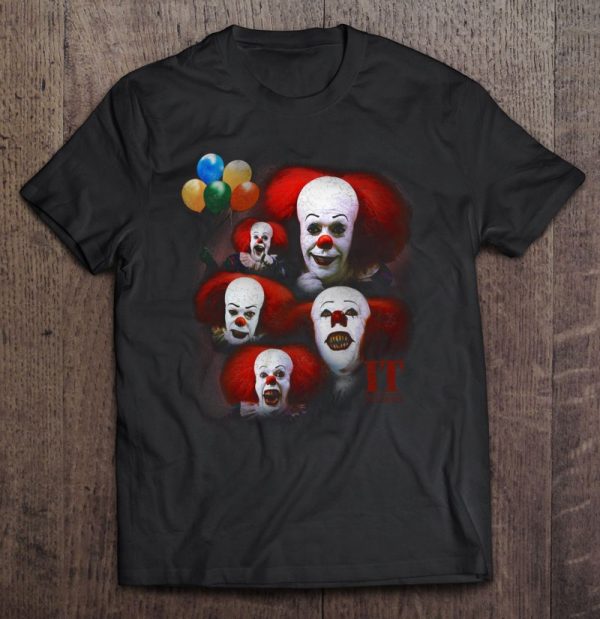 It Tv Mini Series Many Faces Of Pennywise