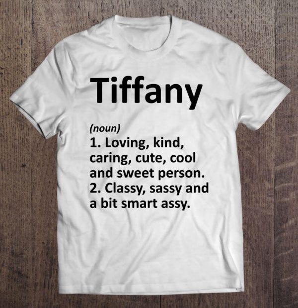Tiffany Definition Personalized Funny Birthday Idea