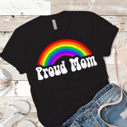 Proud Mom T-Shirt, Free Mom Hugs, LGBT Mom, Mama Bear Rainbow Cub, LGBT Supports, LGBT Awareness Month, Gay Pride, Pride Month 2021
