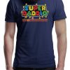 Fathers Day T Shirt SUPER DADDIO Gamer Dad Fun Gift Novelty T-Shirts