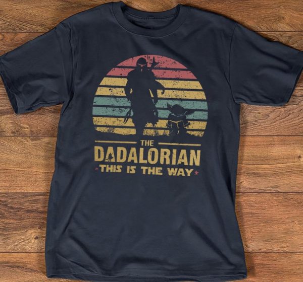 Dadalorian Shirt, Retro Dadalorian Shirt, New Dad shirt, Dad Tshirt, Daddy Tshirt, Father's Day Shirt, Gift for Dad, Best Dad Shirt