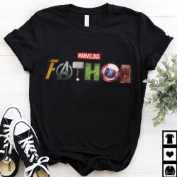 FaTHOR Avengers Shirt, Fathers Day Shirt, Gift For Dad, Superhero Dad, Fathers Day Gift, Thor Avengers Shirt, Marvelous Dad Shirt M26-4-14