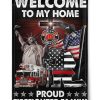 Firefighter Proud Firefighter Family Flag Flags
