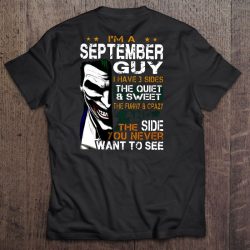 I Am A September Guy Joker Version