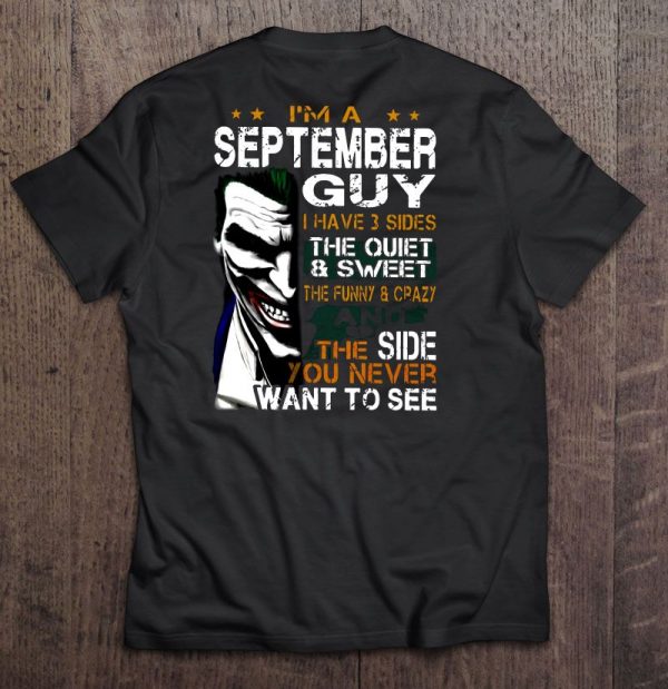 I Am A September Guy Joker Version