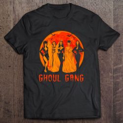 Ghoul Gang Frankenstein Lily Munster Elvira And Morticia Addams Halloween