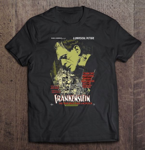 Frankenstein Vintage Horror Movie Scary Halloween Monster
