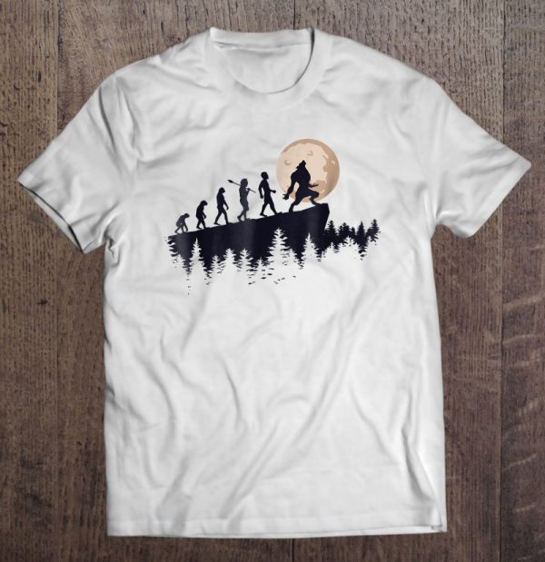 Werewolf Evolution – Werewolves Full Moon Tee