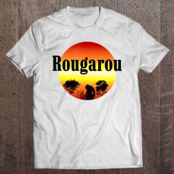 Rougarou Louisiana Landscape Swamp Monster Werewolf Tee