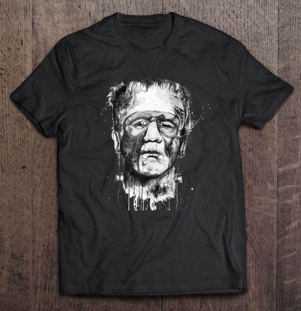 Mens Artsy Tessy Black And White Frankenstein Monster Premium