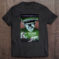 Frankenstein Movie Poster Green Classic