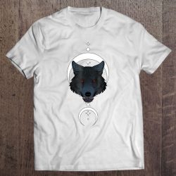 Halloween Bad Big Wolf Shirt Wolf Head Unique Werewolf Gift