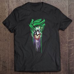 Dc Fandome Joker Paint Drip Portrait