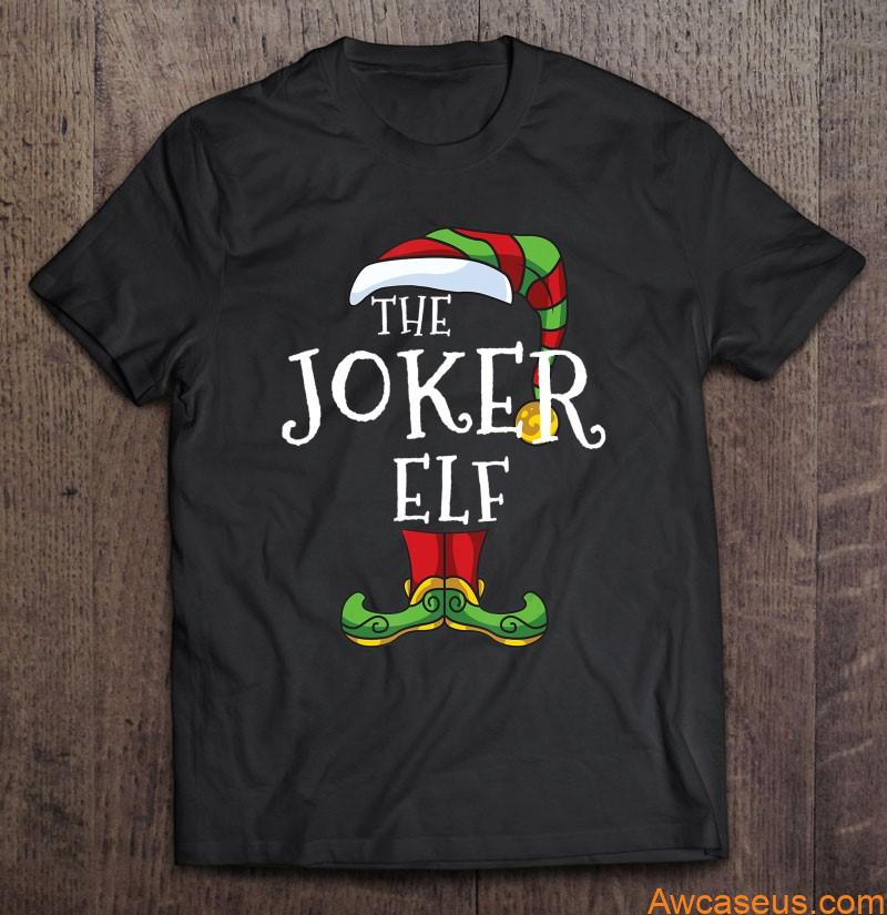Joker Elf Family Matching Christmas Group Gift Pajama