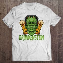 Halloween Frankenstein Monster Drunkenstein Drinking Men