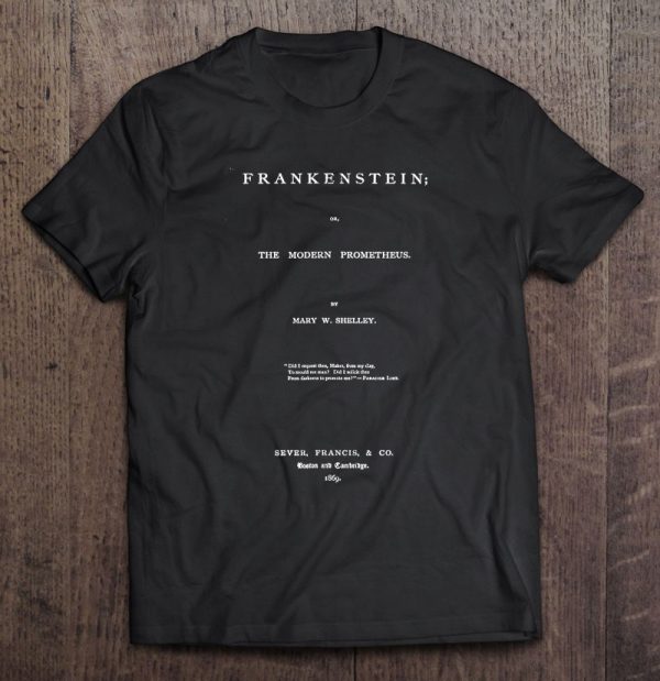 Frankenstein Mary Shelley Title Page