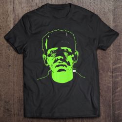 Universal Monsters Frankenstein Neon Face Premium