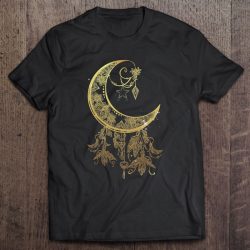 Witchy Celestial Lunar Moth Crescent Moon Aesthetic Artsy