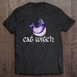Cat Witch Watercolor Art Witchy