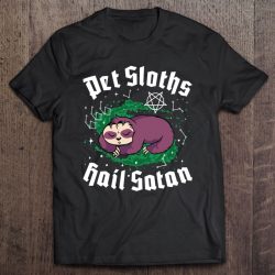 Pet Sloths Hail Satan Kawaii Satanic Astrology Witchcraft