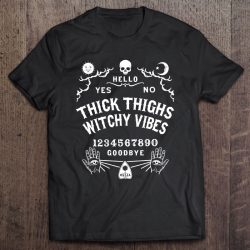 Ouija Board Occult Gothic Wiccan Thick Thighs Witchy Vibes