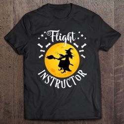 Flight Instructor Trick Or Treat Halloween Witch