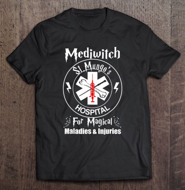 Mediwitch Magical Staff St Mungo’s Hospital Tshirt Nurse