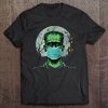 Funny Frankenstein Wearing Mask Graphic