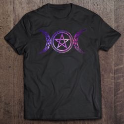 Moon Witch Wiccan Witchcraft Occult Pentagram Star Wicca