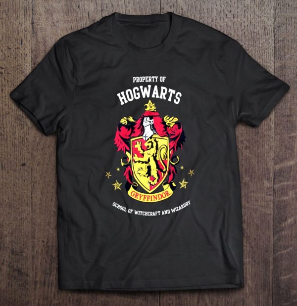 Harry Potter Property Of Hogwarts Gryffindor Crest School Of Witchcraft And Wizardry