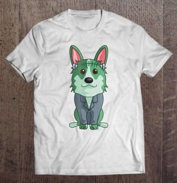 Corgi Frankenstein Funny Halloween